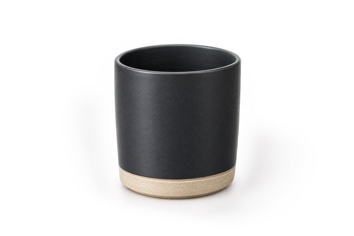 Glazed Ceramic Utensil Crock — Four Colour Choices — product view 4