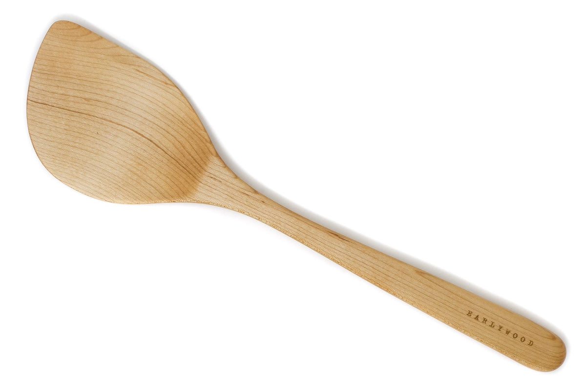 Curved Maple Wok Spatula — Right or Left Hand — product view 2