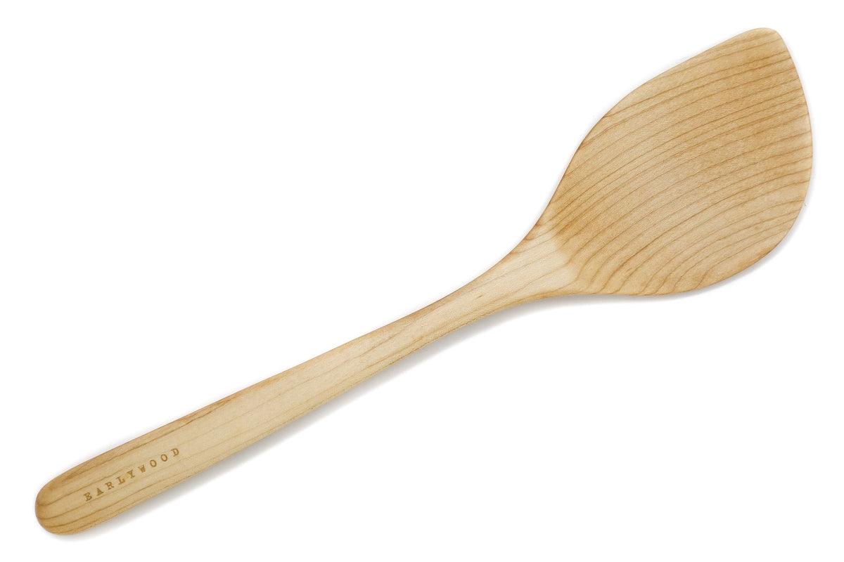 Curved Maple Wok Spatula — Right or Left Hand — product view 3
