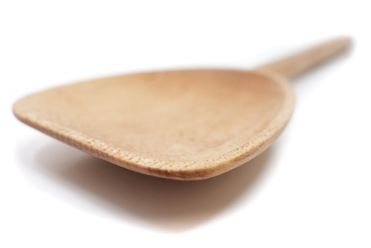 Flat-Front Maple Scraping Spoon — product view 4