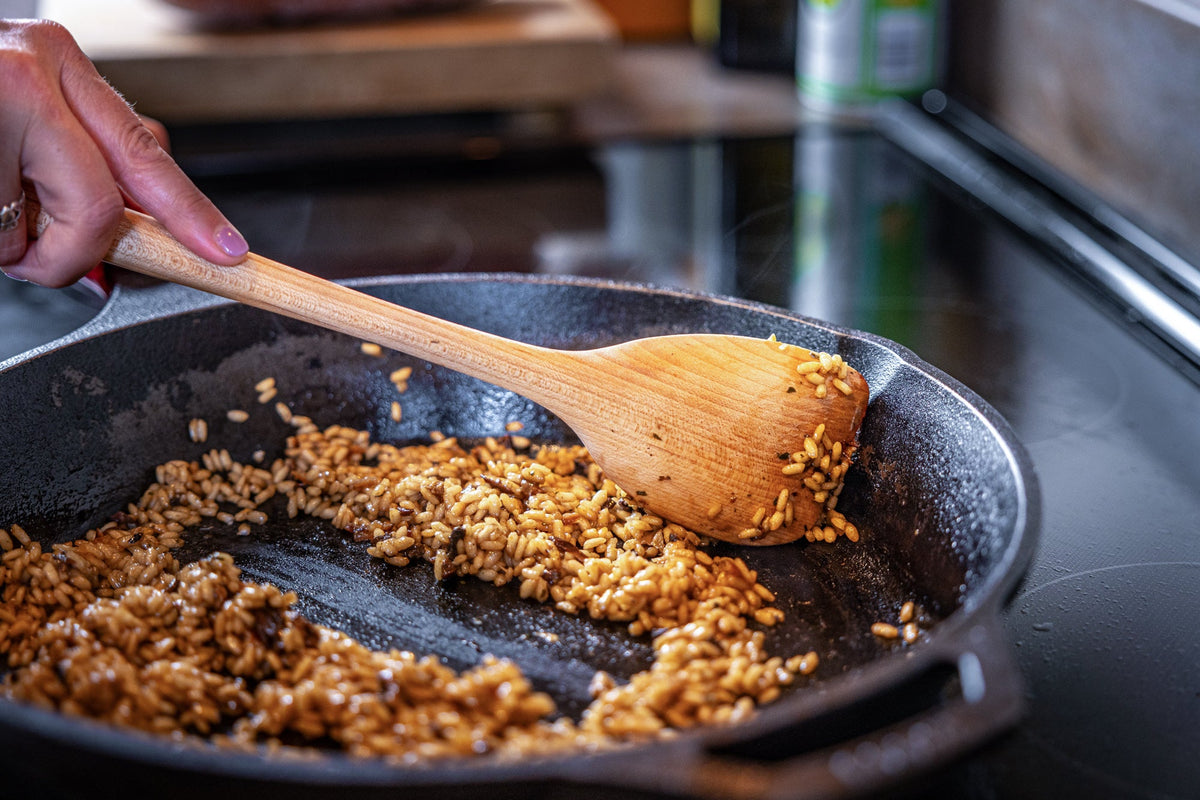 Flat-Front Maple Scraping Spoon — product view 7