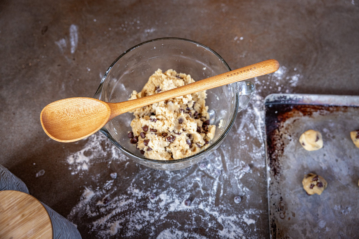 Rounded-Handle Maple Cooking Spoon — product view 6