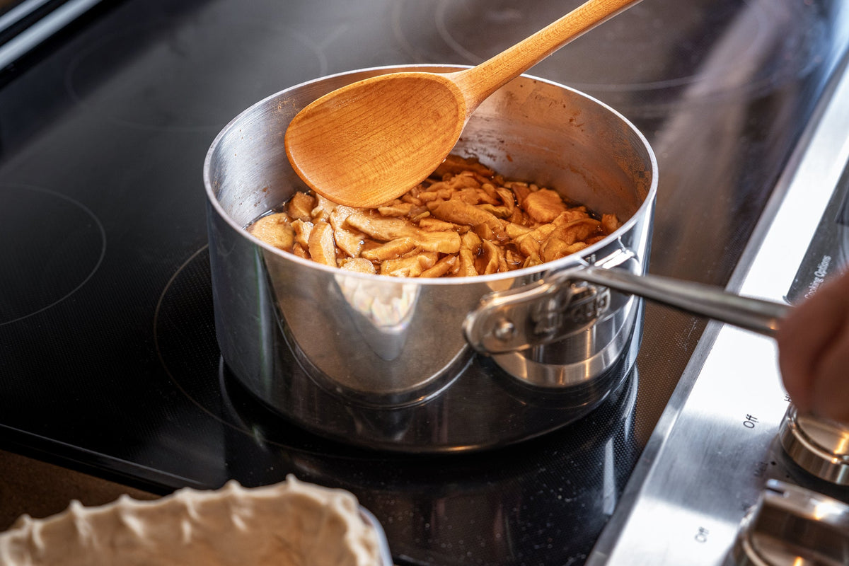 Rounded-Handle Maple Cooking Spoon — product view 8