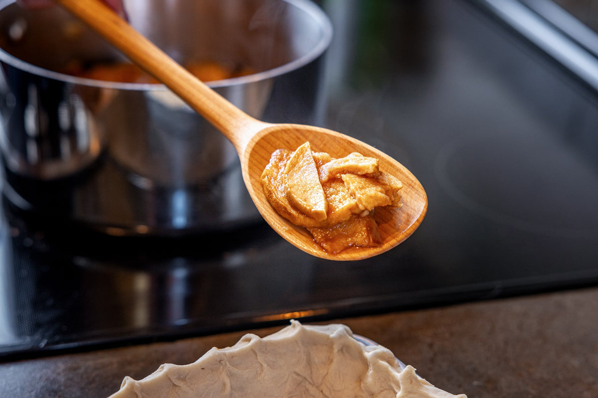 Rounded-Handle Maple Cooking Spoon — product view 9