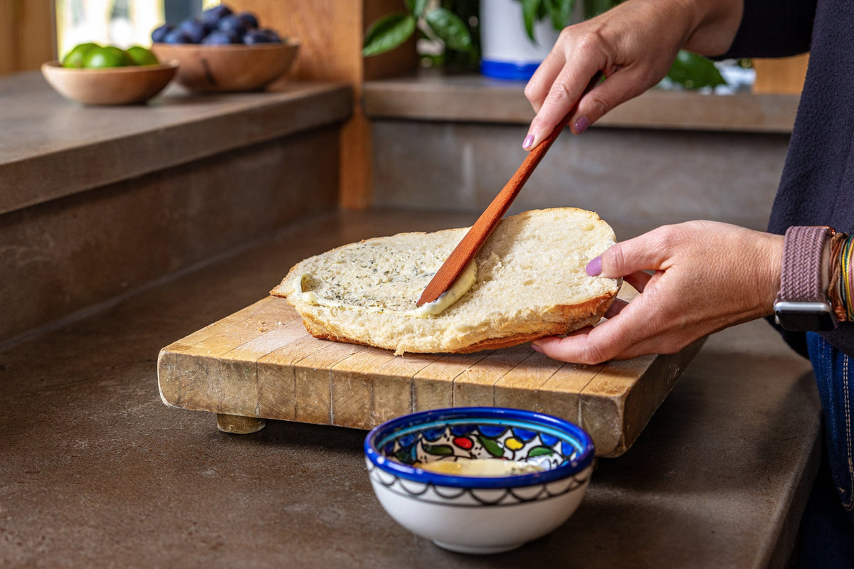 Long Wooden Jar Spreader — 33 cm — product view 7