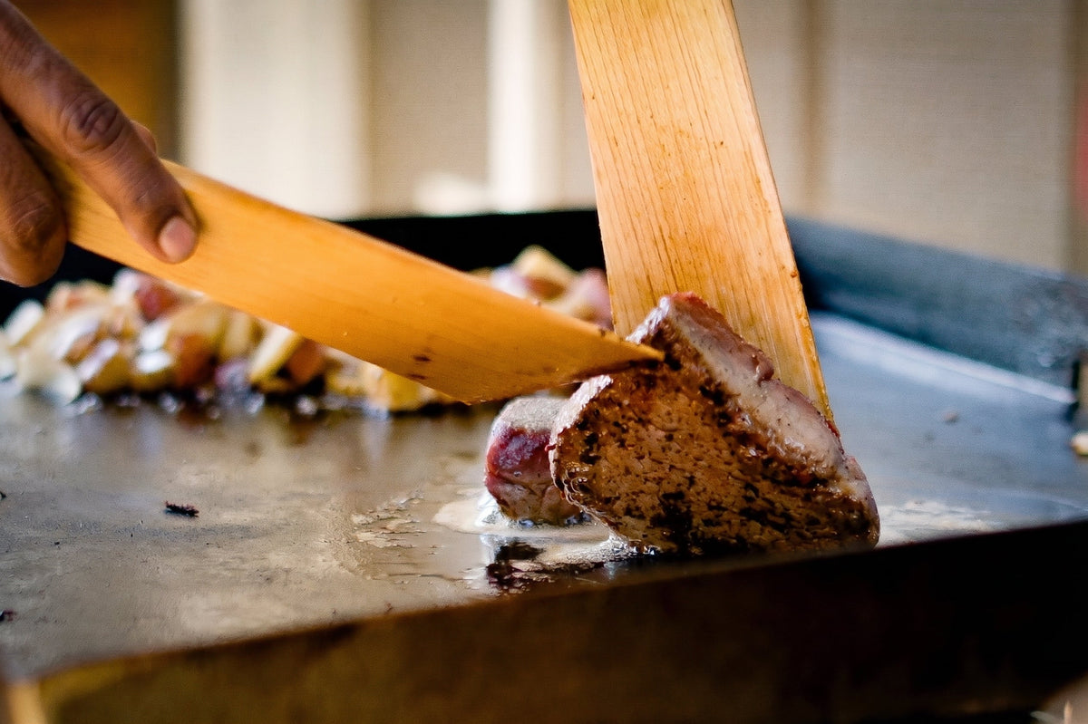 Wide Wooden Pan Scraper — 33 cm — product view 6