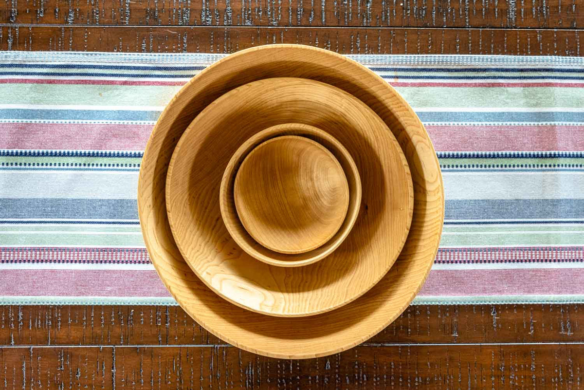 Four-Size Maple Bowl Collection — product view 8
