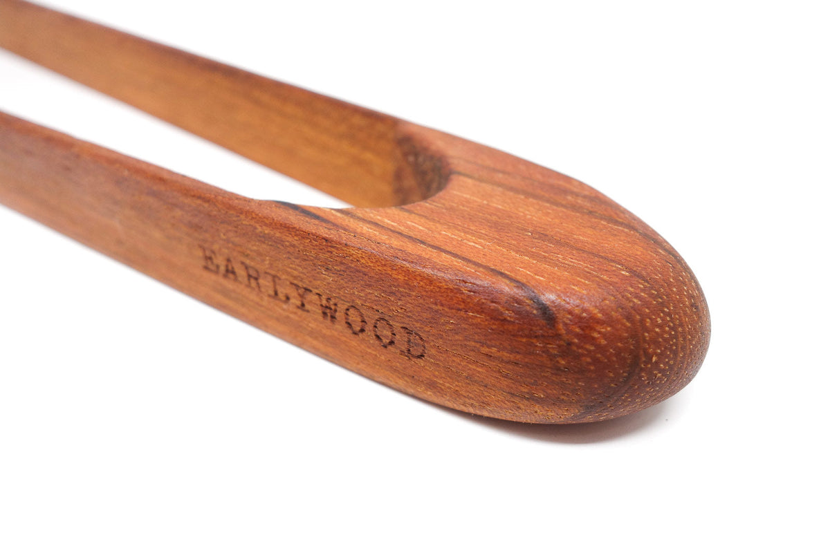 Long Wooden Cooking & Serving Tongs — product view 4