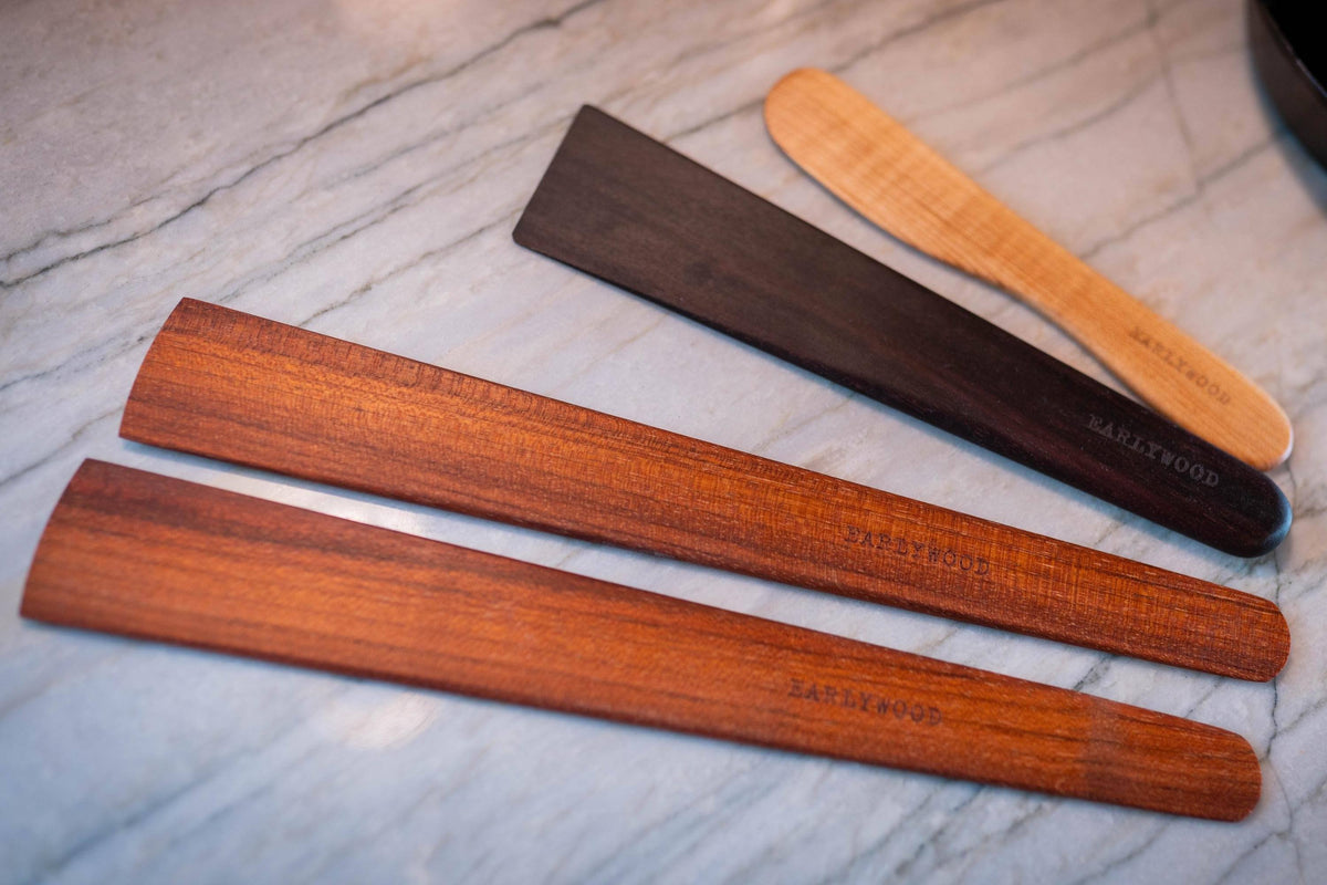 Four-Piece Wooden Sauté, Scrape & Spread Set — product view 4