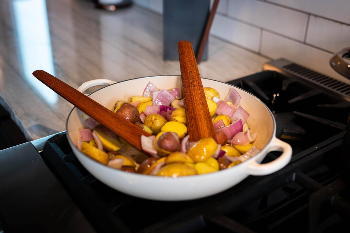 Four-Piece Wooden Sauté, Scrape & Spread Set — product view 5