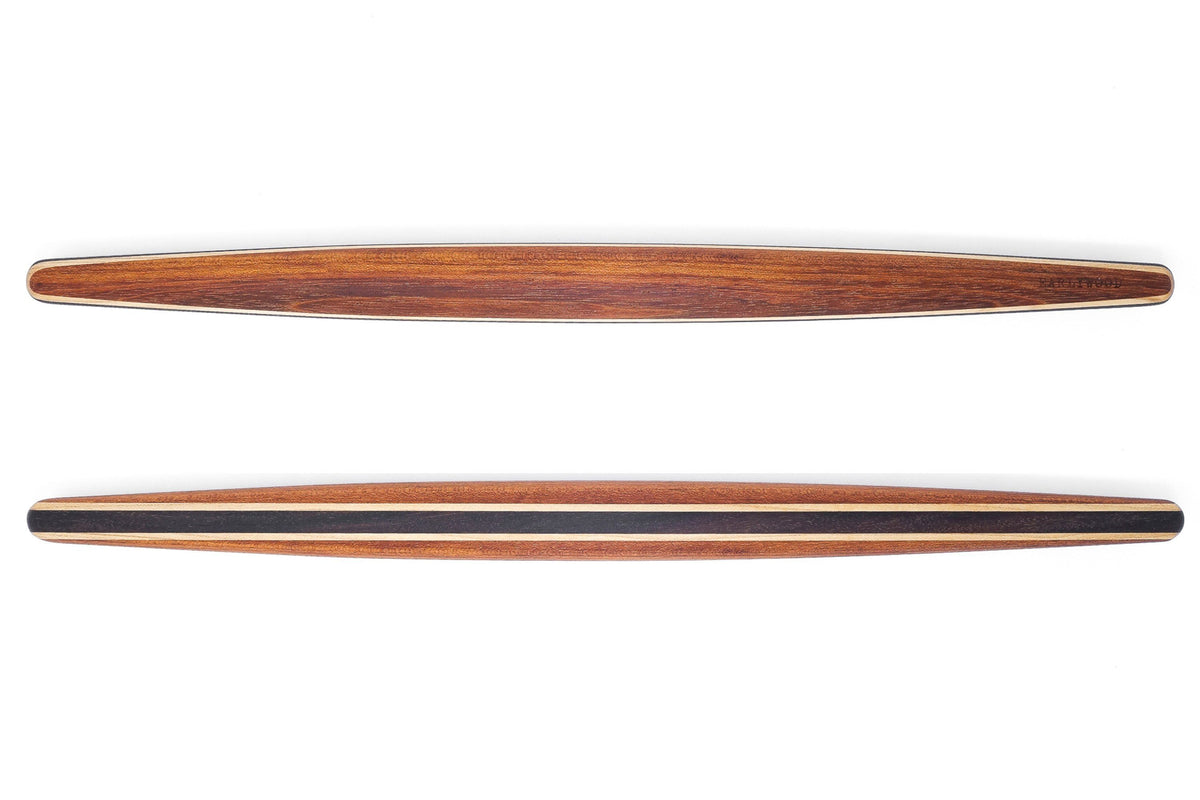 Tapered French-Style Wooden Rolling Pin — product view 3
