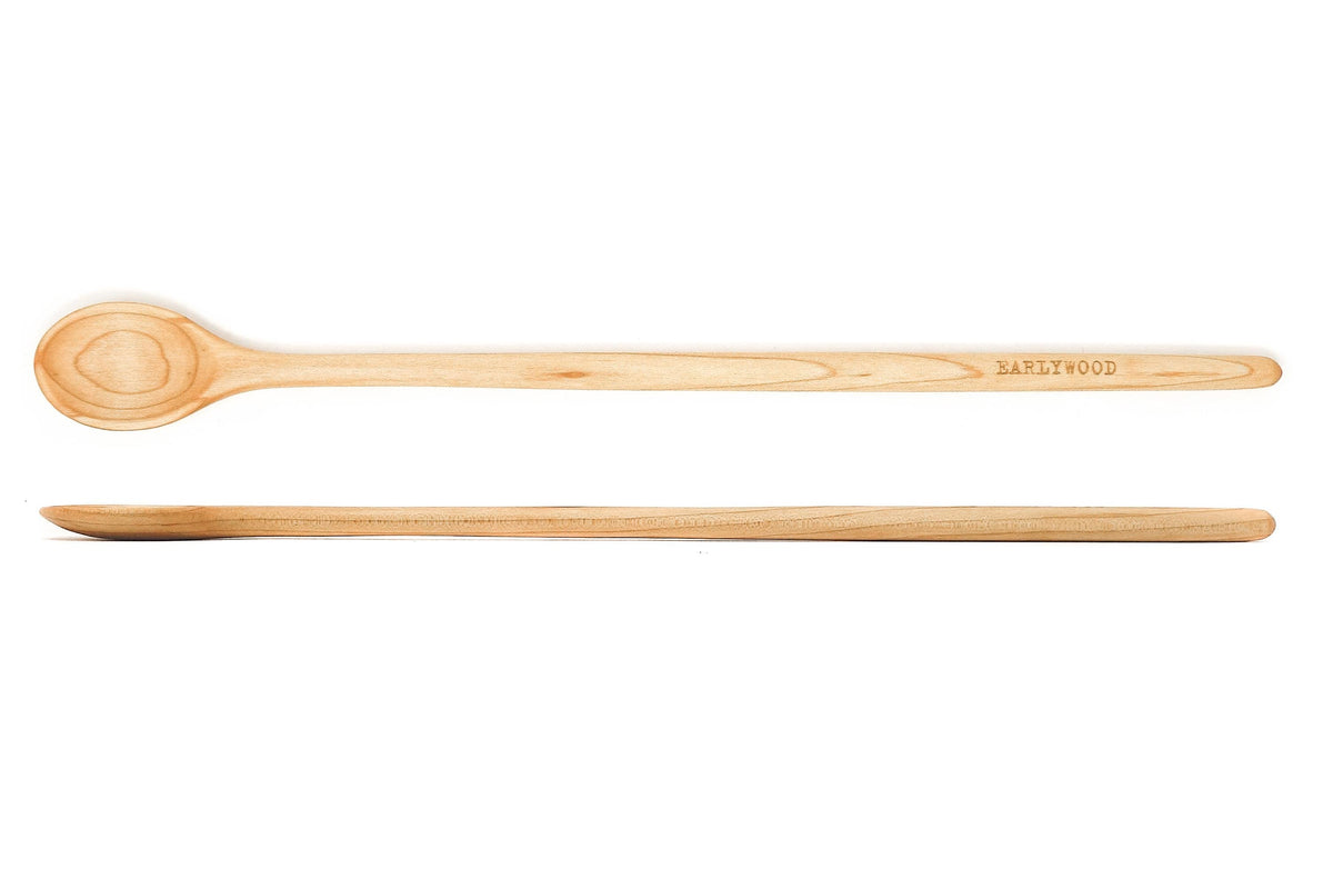 Long Wooden Tasting & Stirring Spoon — 33 cm — product view 2