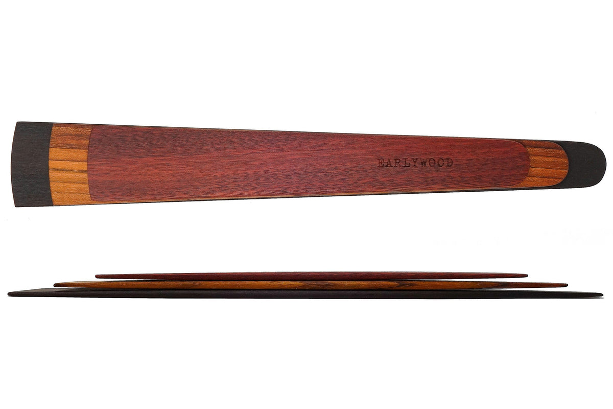 Graduated Wooden Flat Spatulas — Set of Three — product view 2