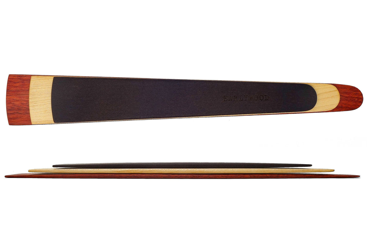 Graduated Wooden Flat Spatulas — Set of Three — product view 3