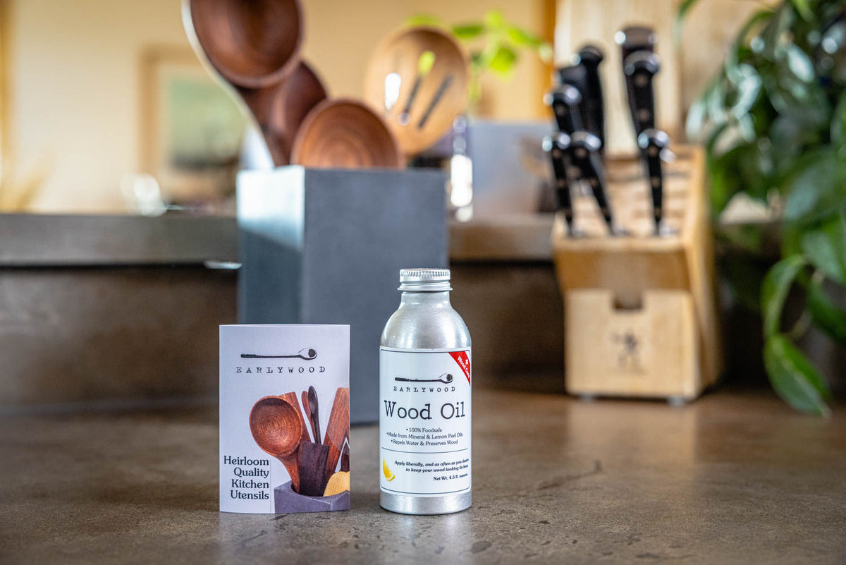 Mineral & Lemon-Peel Oil for Wooden Kitchenware — product view 3