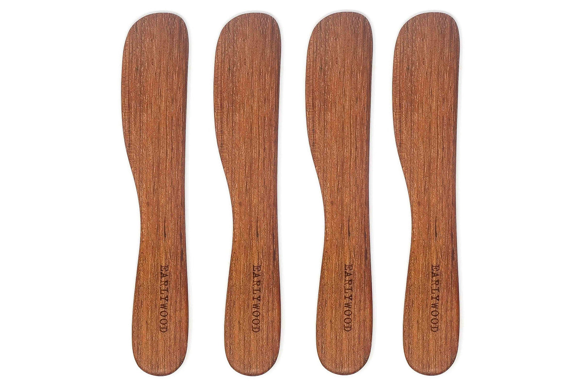 Wooden Butter & Condiment Spreaders — Set of Four — product view 2