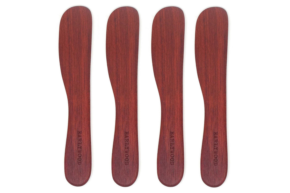 Wooden Butter & Condiment Spreaders — Set of Four — product view 5
