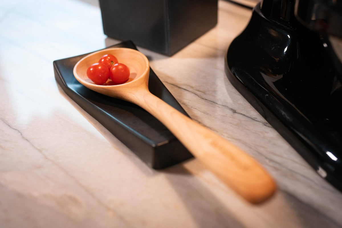 Broad-Bowl Wooden Serving Spoon — product view 8