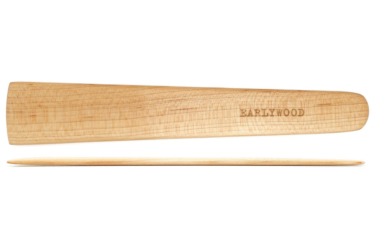 Compact Flat Wooden Spatula — 24 cm — product view 3