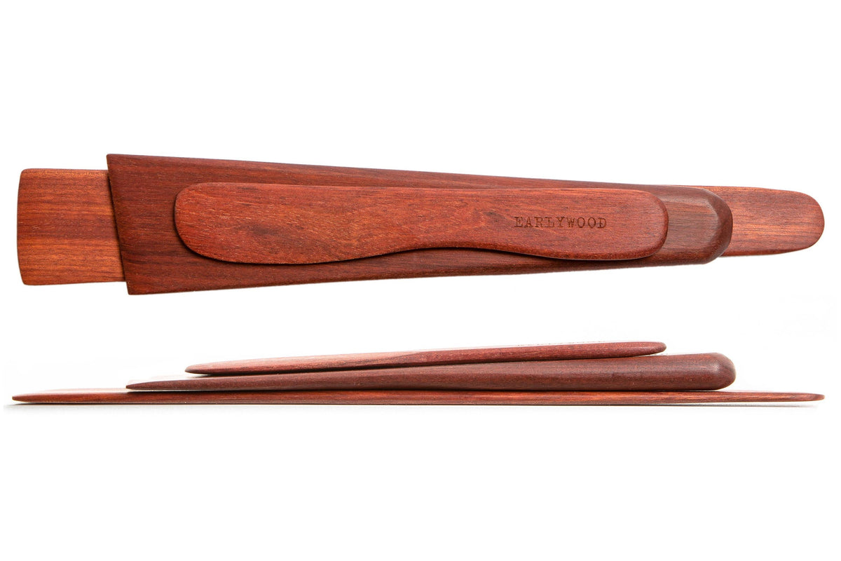 Wooden Spatula, Scraper & Spreader — Three-Piece Set — product view 7