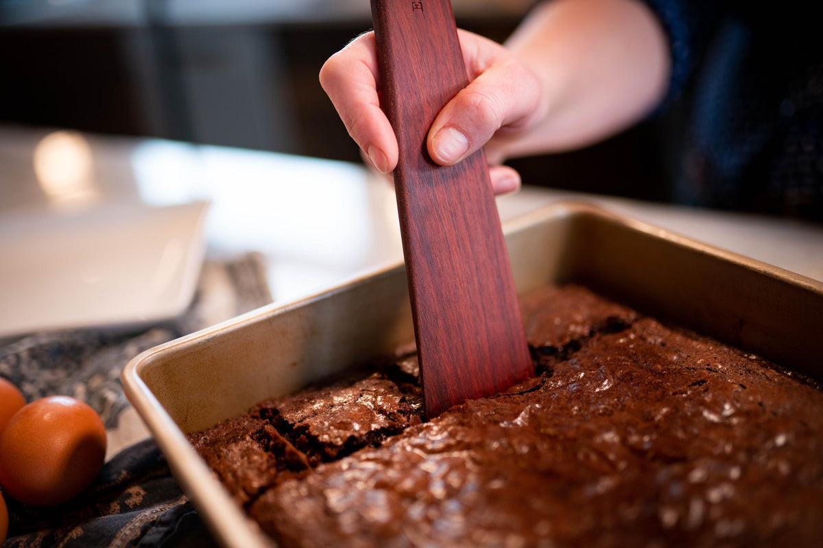 Wooden Spatula, Scraper & Spreader — Three-Piece Set — product view 10