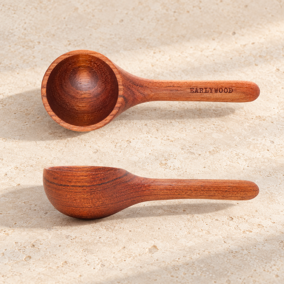 Wooden Coffee & Dry-Ingredient Scoop