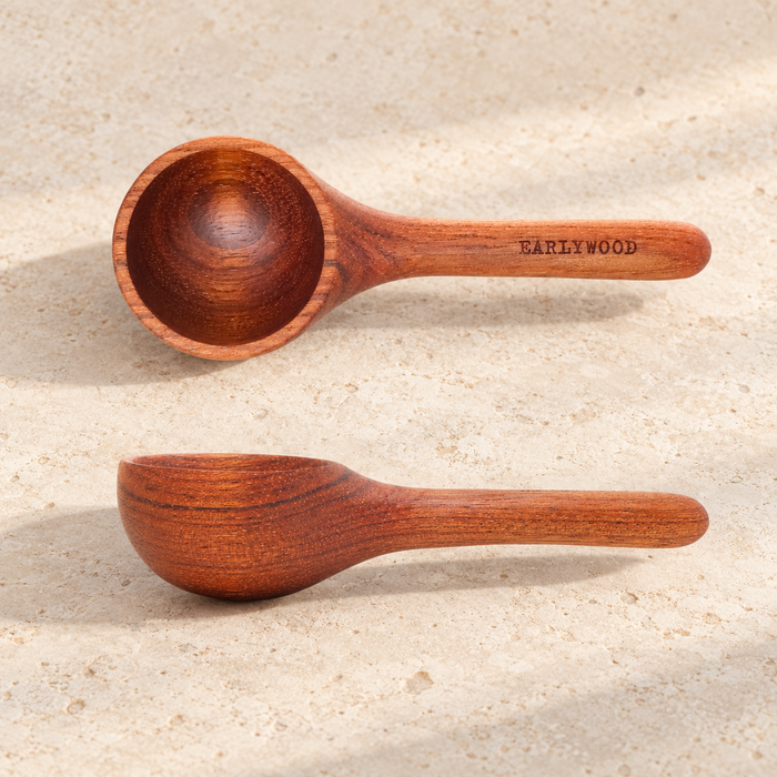 Wooden Coffee & Dry-Ingredient Scoop