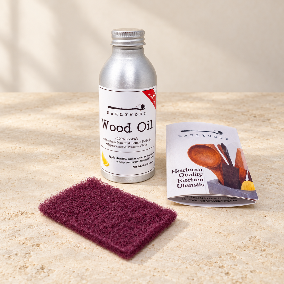 Mineral & Lemon-Peel Oil for Wooden Kitchenware
